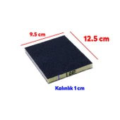 Sünger Zımpara 9.5 x 12.5 cm Takoz Blok Flex Taşlama Ahşap Yassı El Zımparası 120 kum 1 Adet thumbnail 2