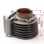 Scooter 150cc GY6 Silindir - Piston - Sekman Set Kit thumbnail 2