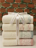 Özdilek Evony Bronie Havlu 4'lü - Mint Pudra thumbnail 1