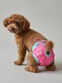 Teddie Dişi Köpek Regl Külotu | Köpek Donu | Köpek İç Çamaşırı | Ayarlanabilir Bağcıklı | Küçük Irklar İçin thumbnail 6