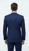 Doğal Düğmeli Kruvaze Erkek Blazer Ceket – Premium Kumaş, Slim Fit Şıklık thumbnail 8