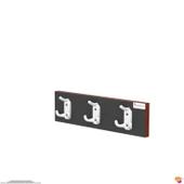 Modilayn ARI 9 Kancalı Banyo Askısı 3'lü Set 41,4x9,6cm Şık Tasarım Ekstra Düzen ve Yer Tasarrufu thumbnail 7