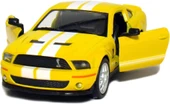 Kinsmart 2007 Ford Shelby GT500 Sarı 1/38 Model Araba thumbnail 3