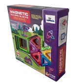 Manyetik Bloklar 14 Parça Eğitici ve Yaratıcı Yapı Seti thumbnail 2