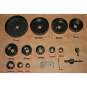 16 Parça Karbon Çelik-panç-delik Açma Testere Seti thumbnail 2