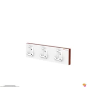 Modilayn ARI Serisi 9 Kancalı Banyo Askısı - 3'lü Set (41,4x9,6 cm) | Ekstra Düzen ve Yer Tasarrufu thumbnail 6