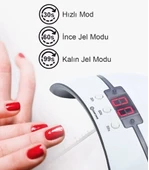 Ledli Profesyonel Taşınabilir Etkili ve Tasarımlı Dijital Göstergeli Oje Kurutucu thumbnail 3