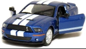 Kinsmart 2007 Ford Shelby GT500 Mavi 1/38 Model Araba thumbnail 1