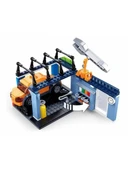 Araç Tamircisi Yapım Seti 373 Parça  Eğitici ve Detaylı Blok İnşa Oyuncağı thumbnail 1