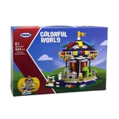 Lunapark Atlı Karınca Yapım Seti 343 Parça – Eğitici ve Eğlenceli Blok İnşa Oyuncağı thumbnail 3