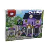 Bahçeli Kır Evi Yapım Seti 395 Parça  Detaylı ve Eğitici Blok İnşa Oyuncağı thumbnail 3