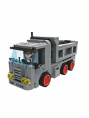 İnşaat Kamyonu Yapım Seti 233 Parça – Eğitici ve Detaylı Blok İnşa Oyuncağı thumbnail 1