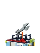 Araç Tamircisi Yapım Seti 373 Parça  Eğitici ve Detaylı Blok İnşa Oyuncağı thumbnail 3