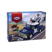 Şehir Polisi Arazi Aracı Yapım Seti 168 Parça – Eğitici ve Detaylı Blok İnşa Oyuncağı thumbnail 2