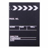 Klaket Karton Kapaklı Siyah Sayfalı Defter Orta Boy - 1