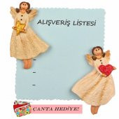 Polyester Melek Çift Magnet Çanta Hediyeli - 1