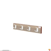 Modilayn ARI Serisi 12 Kancalı 51,4x9,6 cm 4'lü Set Banyo Askısı | Ekstra Düzen ve Yer Tasarrufu thumbnail 7