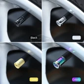 Kilitlemeli Sibop Kapağı Alyanlı Sibop Kapağı Araba Motosiklet Bisiklet Metal Sıkmalı Mavi 4 lü Set thumbnail 6