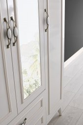 Erezoğulları Mobilya Irmak 3 Kapılı 2 Çekmeceli GarElbise Dolabı 120x48x195cm - 3