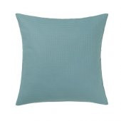 Kırlent-Minder Kılıfı minder Kılıfı, Gri-Turkuaz 50x50 Cm %100 pamuk - 1