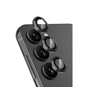 Samsung Galaxy A25 5g Valdez Metal Kamera Lens - Siyah thumbnail 1
