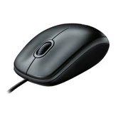 Logitech B100 Black USB Mouse 910-003357 - 1