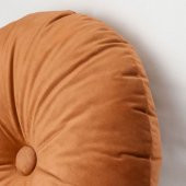 Yuvarlak Kırlent-Minder 40 cm Taba Renk Yuvarlak Kırlent 360 G - 2