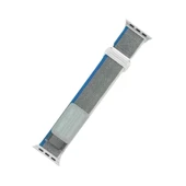 Apple Watch 38mm Alice Kumaş Kordon - Mavi-gri thumbnail 1