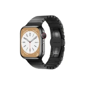Apple Watch 42mm Kr416 Huks Kordon - Siyah thumbnail 1