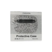 Airpods 3 (3.nesil) Mira Taşlı Kılıf - Gümüş thumbnail 3