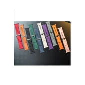 Apple Watch 42mm Magnus Mıknatıslı Silikon Kordon - Gri thumbnail 2