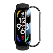 Xiaomi Mi Band 5 Polymer Nano Ekran Koruyucu - Şeffaf thumbnail 1