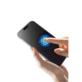 Apple İphone 16 Pro Bilvis 5in1 5d Magic Hayalet Cam Ekran Koruyucu - Siyah thumbnail 6