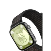 Huawei Fit 4 Hasırlı Cırtcırtlı Kordon - Siyah thumbnail 2