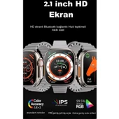 Joko Ultra 8 2.1 İnç Ips Ekran Konuşma Ve Nfc Özellikli Akıllı Saat - Siyah thumbnail 2