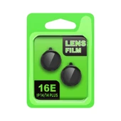 Apple İphone 16e Raze Metal Kamera Lens - Siyah thumbnail 1