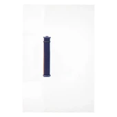 Huawei Fit 4 Hasırlı Cırtcırtlı Kordon - Lacivert-turuncu thumbnail 2