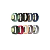 Huawei Fit 4 Hasırlı Cırtcırtlı Kordon - Siyah thumbnail 3