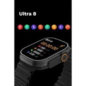 Joko Ultra 8 2.1 İnç Ips Ekran Konuşma Ve Nfc Özellikli Akıllı Saat - Siyah thumbnail 3