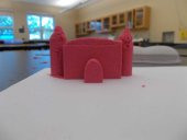 Kinetik Kum Kale Kalıbı Oyun Hamuru Kalıp Gri - 1