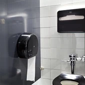 Tork 344088 Klozet Kapağı Örtüsü Dispanseri Siyah thumbnail 3