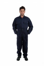 İş Elbisesi, İş Tulumu, Boy Tulum Lacivert Kollu S - 1