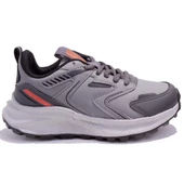 Kinetix Montoya Gri Siyah Ortopedik Günlük Erkek Çocuk Spor Ayakkabı thumbnail 2