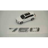 Bmw 750 Bagaj Krom ABS 3M 3D Yazı Logo Orjinal Ürün - 2