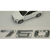 Bmw 750 Bagaj Krom ABS 3M 3D Yazı Logo Orjinal Ürün - 4
