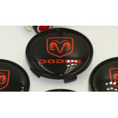 Dodge Jant Göbeği Kapak Seti 68mm - 4