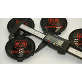 Dodge Jant Göbeği Kapak Seti 68mm - 6