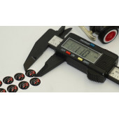 Seat FR Logo Jant Torpido Direksiyon 11mm Damla Sticker Logo Seti - 6
