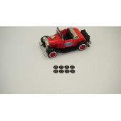 Peugeot Yeni Nesil Aslan Logo Jant Torpido Direksiyon 11mm Damla Sticker Logo Seti - 2