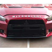 DK Mitsubishi Ön Kaput Ve Bagaj 3M 3D ABS Siyah Yazı Logo - 6